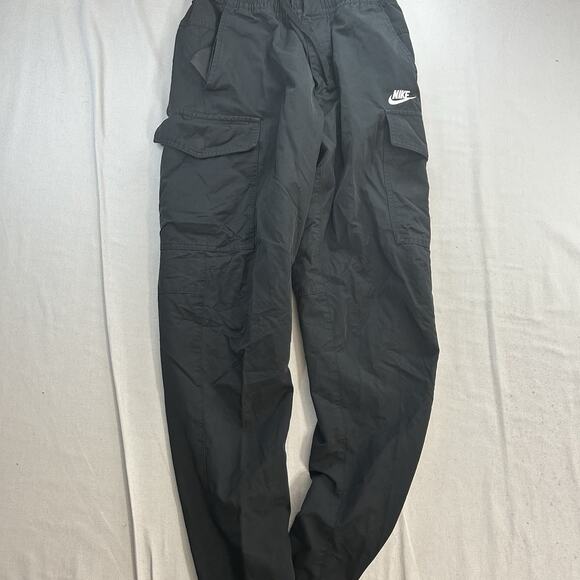 Nike Sportswear Utility Cargo Pants Men's Small S Black Unlined Woven - Picture 4 of 7